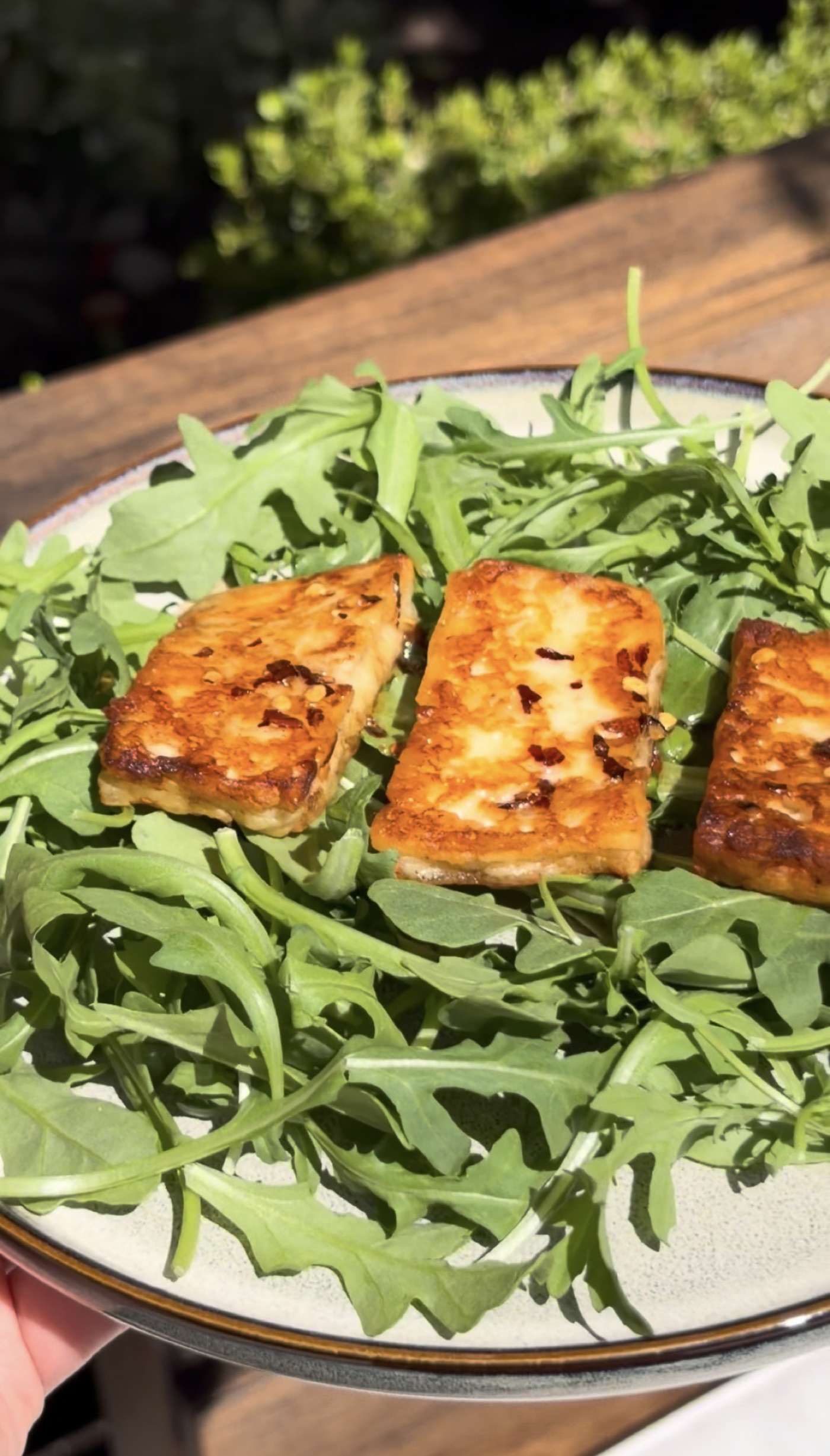 Butter-Fried Halloumi